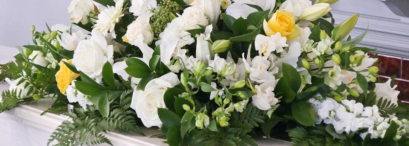 Funeral flowers from Fruit And Flower Fantasy in Chessington